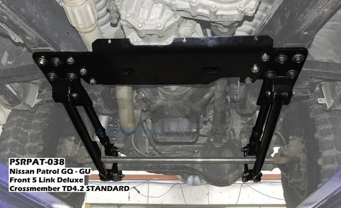 Performance Suspension Racing Front 5 link Deluxe Cross Member TD4.2 Standard (Patrol GQ-GU 88-97)
