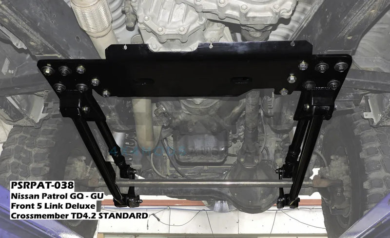 Performance Suspension Racing Front 5 link Deluxe Cross Member TD4.2 Standard (Patrol GQ-GU 88-97)