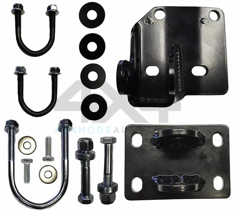 Performance Suspension Racing Steering Damper High Clearance Relocation Bracket - Suits Fox/Kings 1/2in Heims + 35...