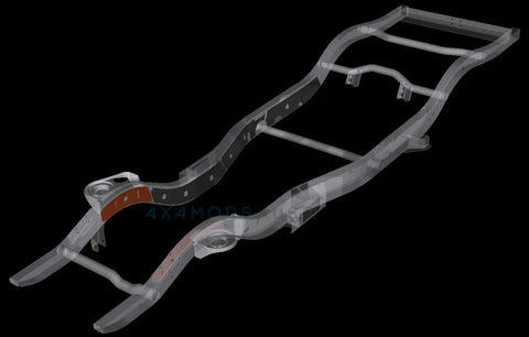 Performance Suspension Racing Chassis Side Weld On Engine Mount Plate (Patrol GQ-GU) — fits Nissan Patrol GQ