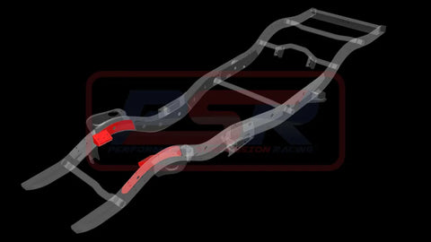 Performance Suspension Racing Chassis Side Weld On HD Engine Mounts - Suits OE 4 bolt Mount Only or HD Engine Mount...