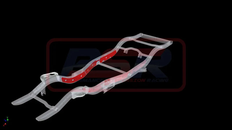 Performance Suspension Racing Chassis Bracing for Wagon/Ute - Internal Only (Patrol GQ-GU) — fits Nissan Patrol GQ
