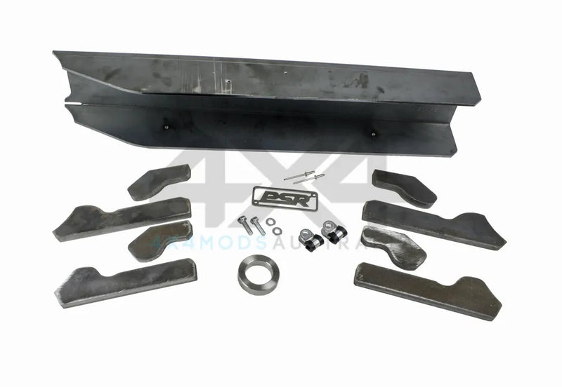 Performance Suspension Racing Front Diff Brace System - No center Guard (Patrol GQ-GU) — fits Nissan Patrol GQ