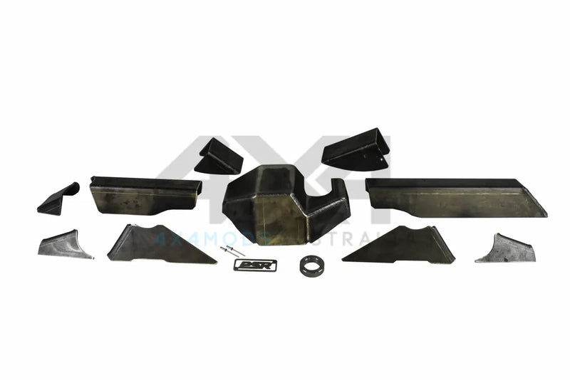Performance Suspension Racing Rear Diff Brace and Center Guard Set (Patrol GQ-GU) — fits Nissan Patrol GQ