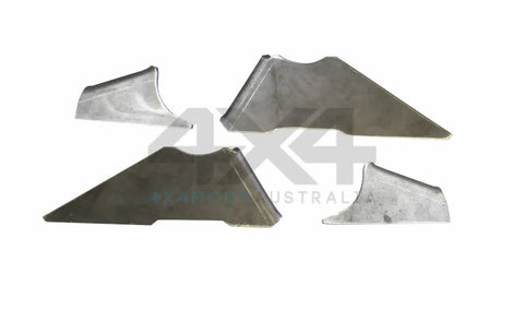 Performance Suspension Racing Rear Diff Lower Control Arm Brace - Weld On (Patrol GQ-GU) — fits Nissan Patrol GQ