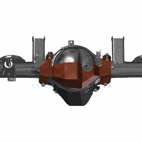 Performance Suspension Racing Rear Diff Center Guard - Bold On (Patrol GQ-GU) — fits Nissan Patrol GQ
