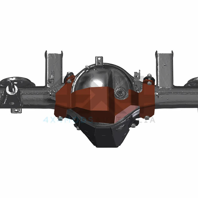 Performance Suspension Racing Rear Diff Center Guard - Bold On (Patrol GQ-GU) — fits Nissan Patrol GQ
