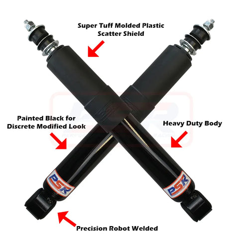 Performance Suspension Racing TTG Front 2-3" Shock Absorber - PAIR (BT-50/Ranger PJ-PK) — fits Toyota Hilux An120 A...