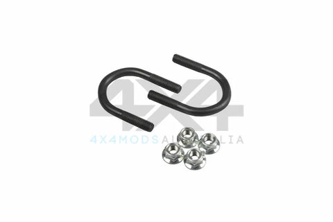 Performance Suspension Racing U-Bolt for Steering Damper Bracket - suits 34mm OD Tube - Pair inc nuts