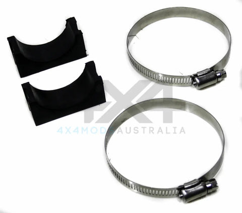 Performance Suspension Racing Remote Reservoir Flat Mounting Rubber Mount and Clamp - Pack of 2