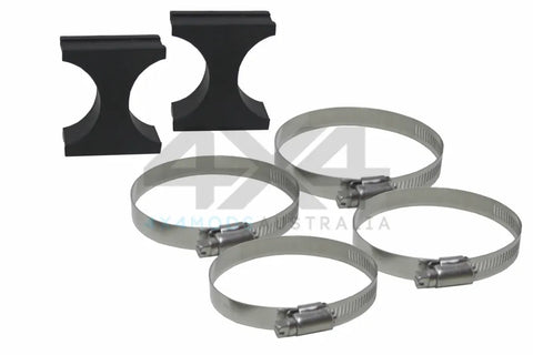 Performance Suspension Racing Remote Reservoir Piggyback Rubber Mount and Clamp - Pack of 2