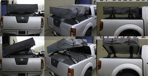 Performance Suspension Racing Roof Top Tent Complete Tilt System - Full kit, Baja Rack Style with Ranger PX Wildtra...