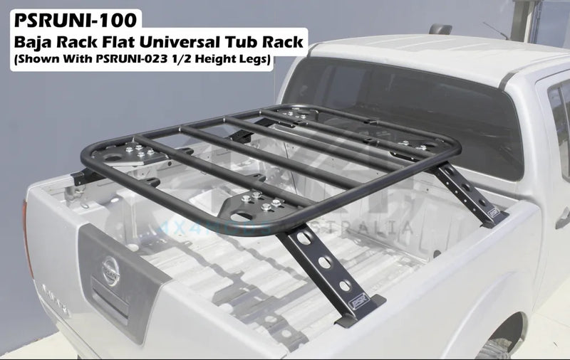 Performance Suspension Racing Baja Rack Flat Universal Tub Rack — fits Toyota Hilux An10 An20 An30 Series