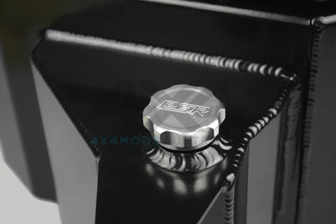 Performance Suspension Racing Weld On Aluminium Tank Lid - Silver Cap
