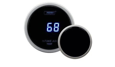 ProSport 52mm 'Digital' Intake Temperature Gauge - Blue - Fahrenheit