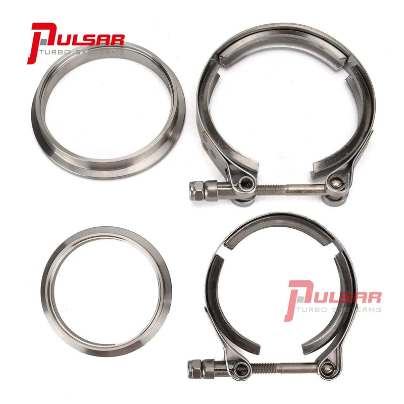Pulsar Turbo Systems GT/X Series, PTG25-35 PTG-Series V-Band Flange & Clamp Kit