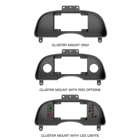 PowerTune Digital Cluster Mount (300ZX) — fits Nissan 300zx