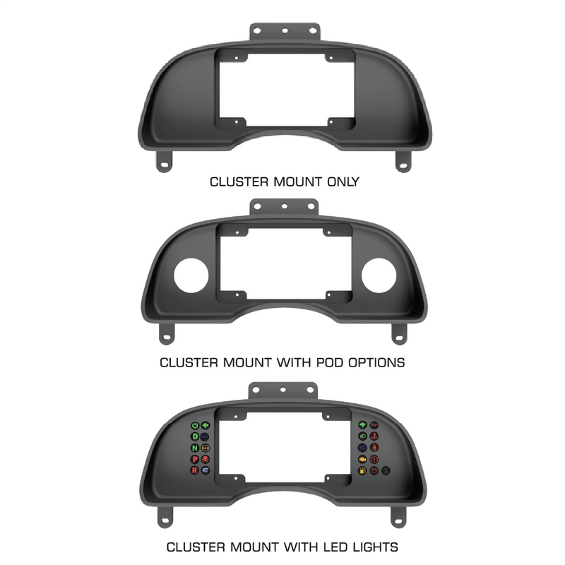 PowerTune Digital Cluster Mount (300ZX) — fits Nissan 300zx