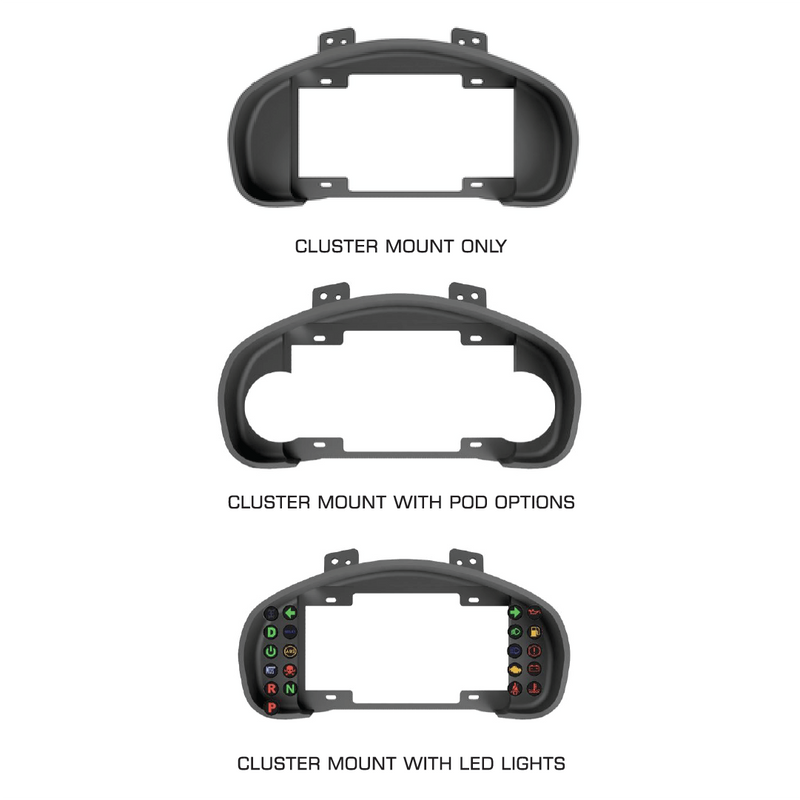PowerTune Digital Cluster Mount (86/BRZ/Scion FR-S) — fits Subaru BRZ