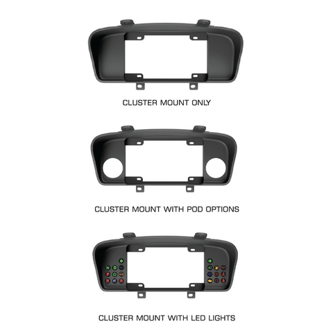 PowerTune Digital Cluster Mount (Falcon BA-BF 02-08) — fits Ford Falcon Xr8