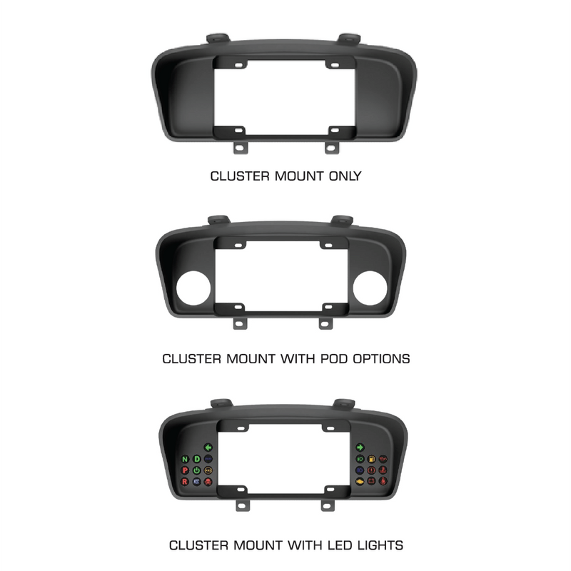 PowerTune Digital Cluster Mount (Falcon BA-BF 02-08) — fits Ford Falcon Xr8