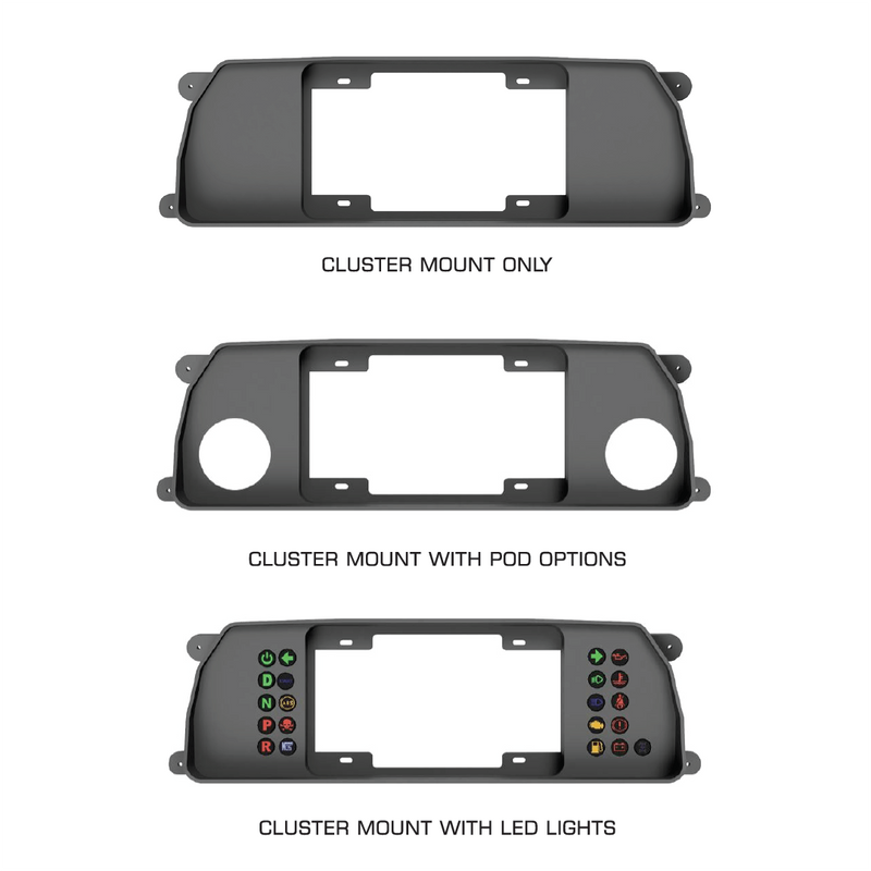 PowerTune Digital Cluster Mount (Cefiro A31/Laurel C33) — fits Nissan Cefiro
