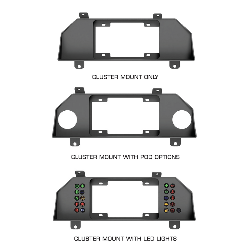 PowerTune Digital Cluster Mount (Cressida MX73) — fits Toyota Cressida
