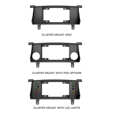 PowerTune Digital Cluster Mount (Landcruiser 70 Series)