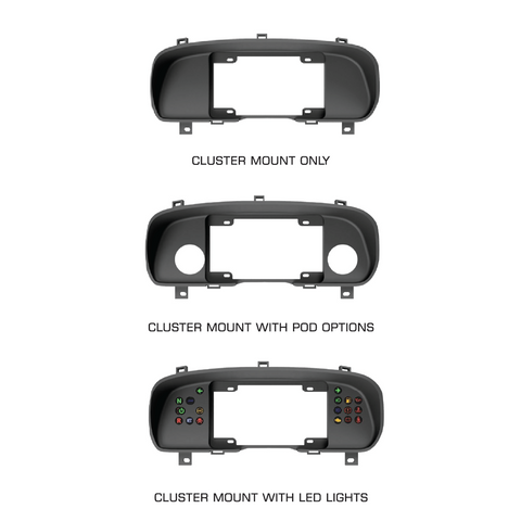 PowerTune Digital Cluster Mount (Falcon FG 08-16) — fits Ford Falcon Xr8 Supercharged
