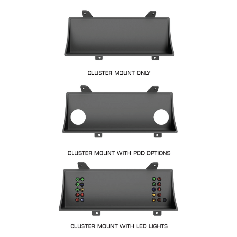 PowerTune Digital Cluster Mount (Patrol GQ 4th Gen)