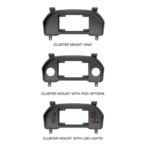PowerTune Digital Cluster Mount (Patrol Y61 GU Series 1-2-3)