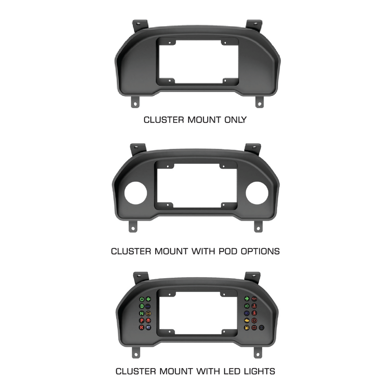 PowerTune Digital Cluster Mount (Patrol Y61 GU Series 1-2-3)