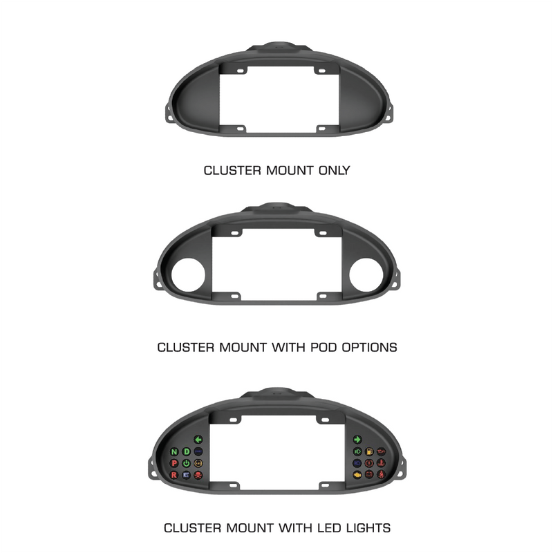 PowerTune Digital Cluster Mount (integra DC1-DC2-DC4 93-01) — fits Honda Integra