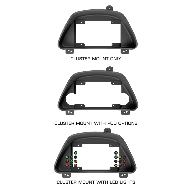 PowerTune Digital Cluster Mount (Laurel 93-97/Stagea 96-01) — fits Nissan Stagea