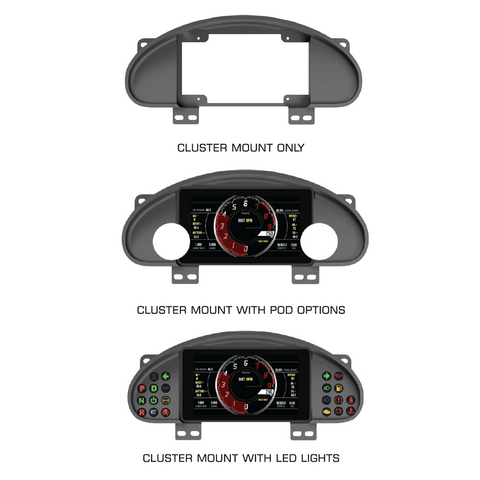 PowerTune Digital Cluster Mount (MX-5 NA-NB 89-05)