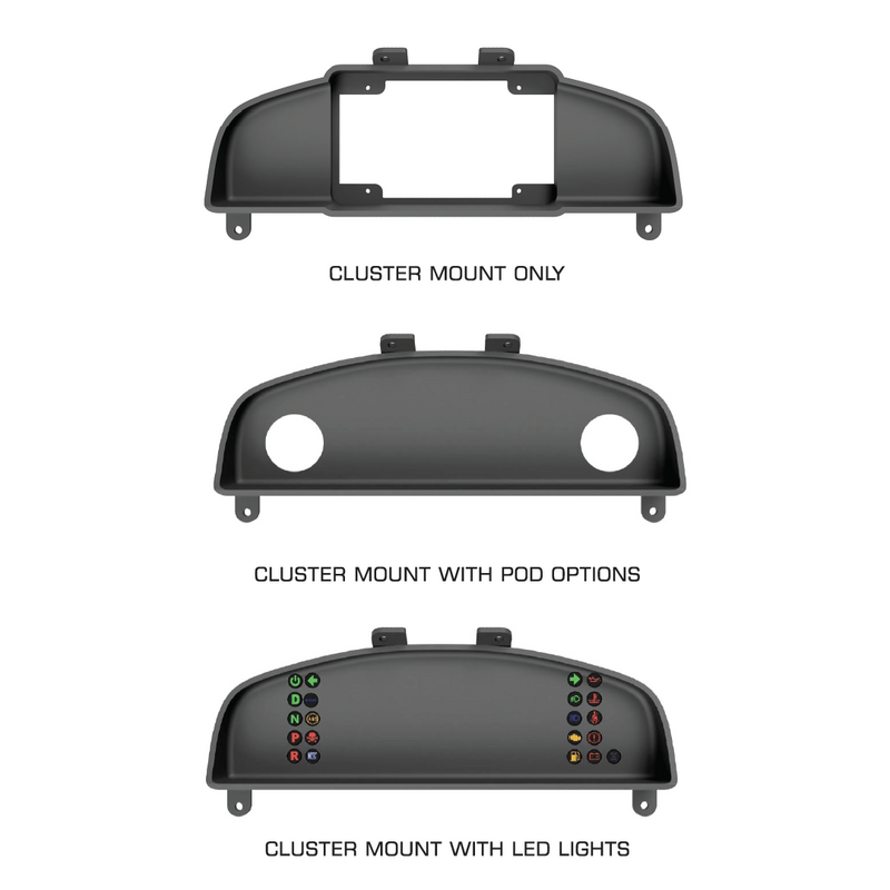 PowerTune Digital Cluster Mount (Pulsar/GTI-R/Sunny/Sentra N14) — fits Nissan Pulsar