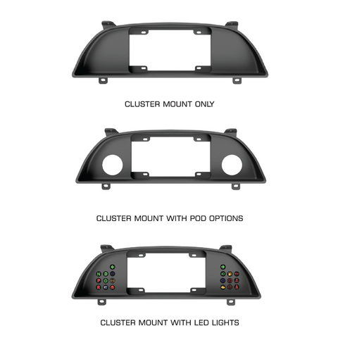 PowerTune Digital Cluster Mount (Skyline R32) — fits Nissan Skyline R32