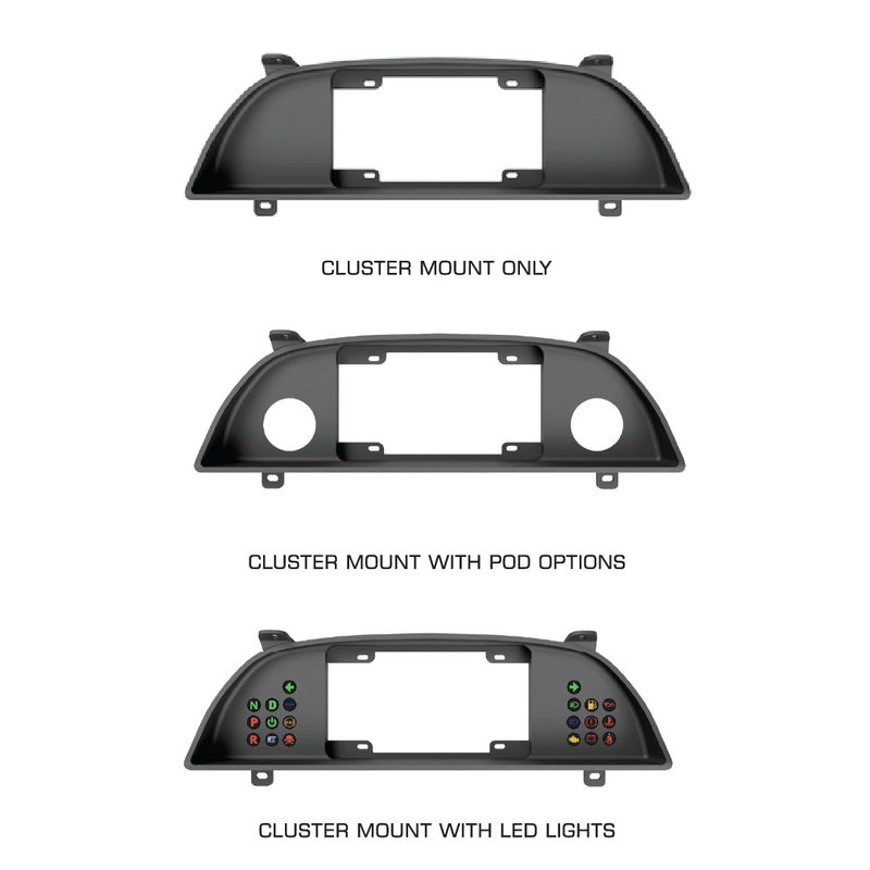 PowerTune Digital Cluster Mount (Skyline R32) — fits Nissan Skyline R32