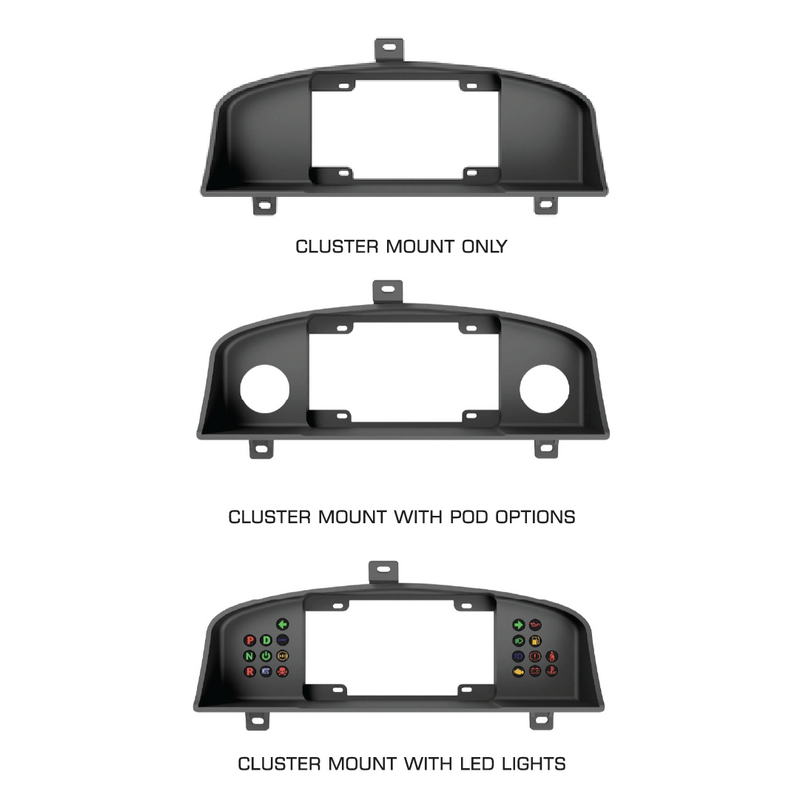 PowerTune Digital Cluster Mount (Skyline R33) — fits Nissan Skyline R33