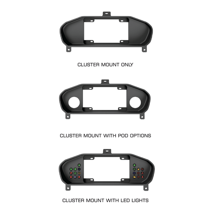 PowerTune Digital Cluster Mount (Silvia S14/200SX/240SX 94-98)