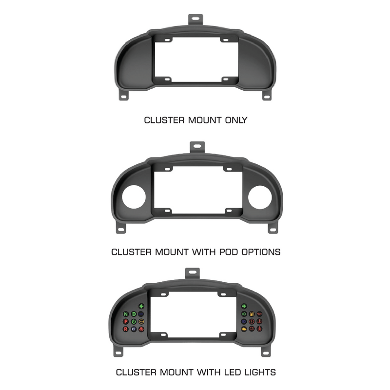 PowerTune Digital Cluster Mount (Silvia S15) — fits Nissan Silvia