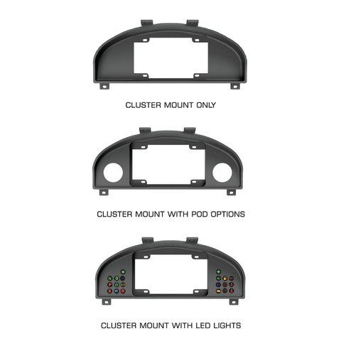 PowerTune Digital Cluster Mount (Commodore VE/G8 GT)