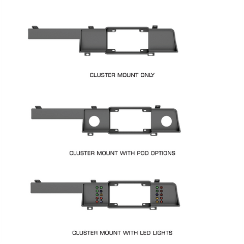 PowerTune Digital Cluster Mount (Commdore VK)