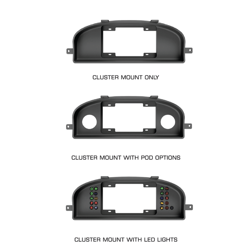 PowerTune Digital Cluster Mount (Commdore VN-VP-VR-VS) — fits Holden Commodore