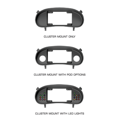 PowerTune Digital Cluster Mount (Commodore/Monaro VT-VX-VU)