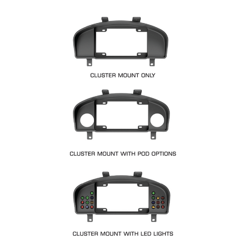 PowerTune Digital Cluster Mount (Commodore VY-VZ/GTO) — fits Holden Commodore