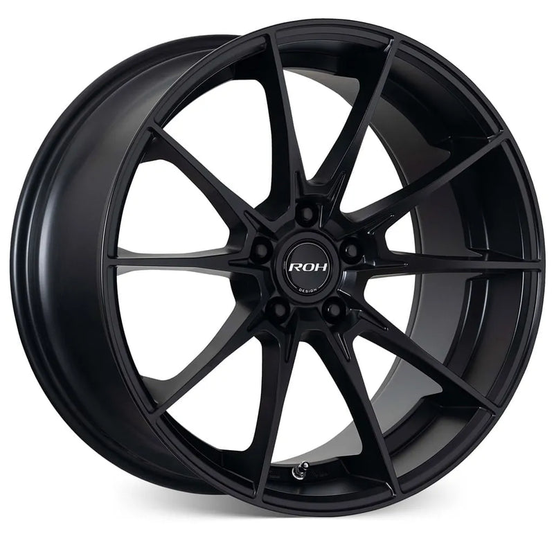 ROH Wheels PUR178MB-XPX Pursuit Matt Black Wheels