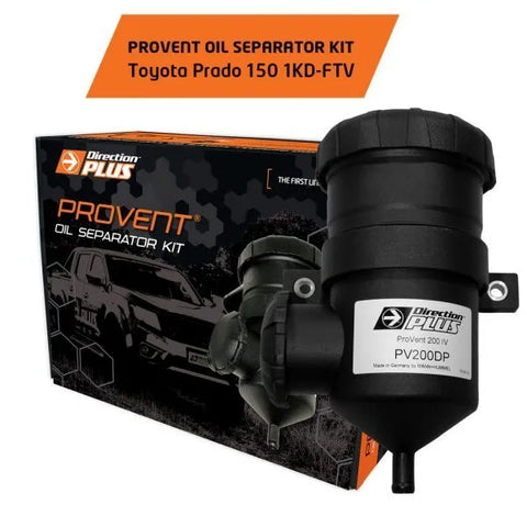 Direction Plus Provent Oil Separator Kit (Prado 150/155 Series) — fits Toyota Landcruiser Prado 150 Series