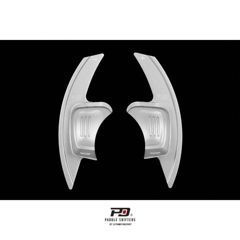 Leyo Motorsport Sportline Billet Paddle Shift Extension (Golf VII/Passat B7) - Silver — fits Volkswagen Passat Allt...