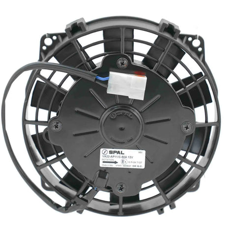 PWR 6" Fan Straight Blade Pull 12V 313CFM 53mm Deep